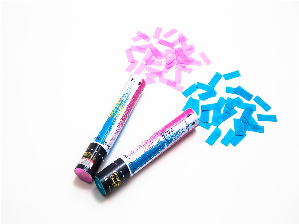 Gender Reveal Confetti Cannons