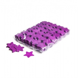 Flameproof Tissue Paper Purple Star Bulk Confetti