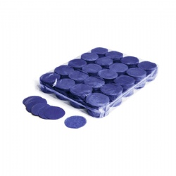 Flameproof Tissue Paper Dark-Blue Round Bulk Confetti