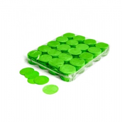 Flameproof Tissue Paper Grass-Green Round Bulk Confetti