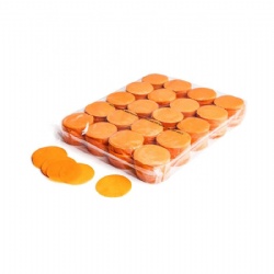 Flameproof Tissue Paper Orange Round Bulk Confetti