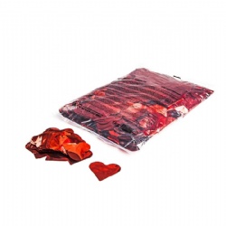 Flameproof Mylar-Red Heart Shape Confetti