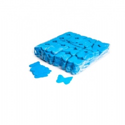 Flameproof Tissue Paper Blue Butterfly Bulk Confetti