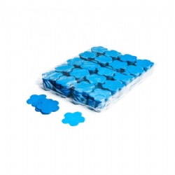 Flameproof Tissue Paper Blue Flower Petal Bulk Confetti